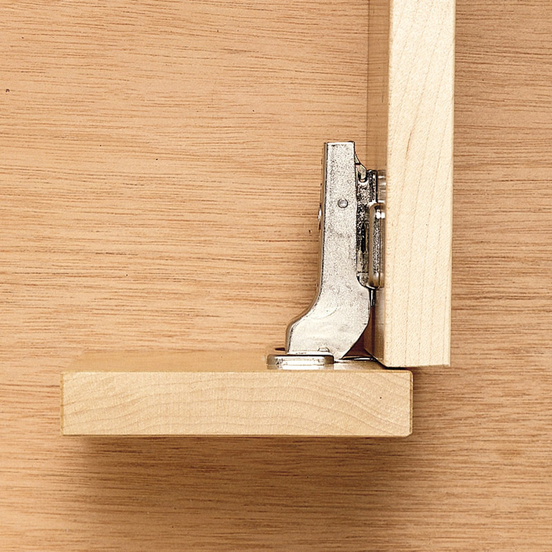 Clip Top Hinge with Cam Plate - Pair - Degree:120 Degree - Overlay:Half